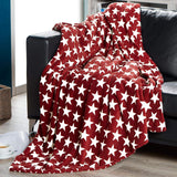 Celinatex donzige deken 150 X 200 Cm Bordeaux deken bank zachte deken sterren Microvezel Fleece Oeko-Tex Moonlight Bedden en dekbedden Besuche den CelinaTex-Store