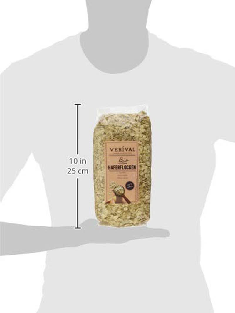 Verival Havermout - Biologisch, pak van 6 x 500 gram Cereale Naty Shop