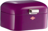 Wesco 235 001 Mini Grandy broodmand 17 x 18 x 12 cm (L/B/H) roze, roestvrij staal Voedselbewaardozen Naty Shop Mure