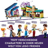 LEGO Friends Familiehuis Olly en Paisley, poppenhuis met figuren en accessoires, huis met twee verdiepingen en boomhut, creatief cadeau voor meisjes en jongens 7+ 42620 bouwsets Besuche in LEGO-Store