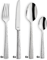 Amefa Felicity bestekset, 24-delig, voor 6 personen, RVS 18/0 Keuken Naty Shop