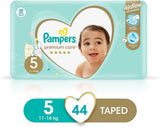 Pampers Premium Care luiers, maat 5, 11-18 kg, 1 pakje (1 x 44 stuks)