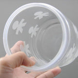 Alessi AKK37 GIROTONDO Glazen keukenpot met opdruk en verzegelde roestvrijstalen deksel, L 21,6 cm, H 10,5 cm Voedselbewaardozen Naty Shop