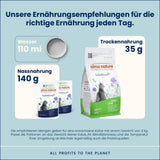 Almo Nature Functional - Darmhulp - Natvoer voor volwassen en volwassen katten met gevoelige darmen - met vis - ondersteunt het microbioom - 70 g (pak van 30)
