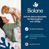 BIOLANE - Natte babydoekjes met 99,9% water - Zuiver water - 12 x 48 stuks (576 doekjes) - Voor de gevoelige huid - Vanaf de geboorte - Geurvrij - Zorg voor het verschonen en schoonmaken van baby's