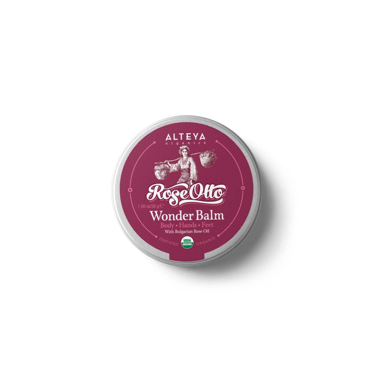 Alteya Biologische Wonderbalsem Roze 30 g Cosmetica en schoonheid Naty Shop