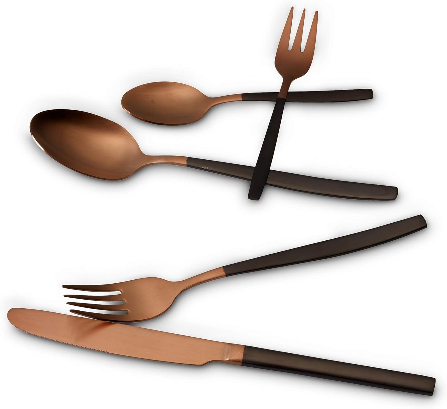 Bestekset Echtwerk Positano Due-Bronze, Black Edition, 20-delig, 4 personen Keuken Naty Shop