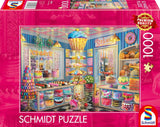 Schmidt Spiele 59785 Kleurrijke bakkerij 1000-delige puzzel Naty Shop Standaardtitel