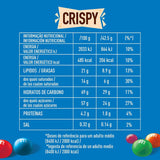 M&M'S Crispy, chocoladekrokante linzen en knapperig centrum, chocolade, 1 pakje (1 x 340 g) (pak van 2)