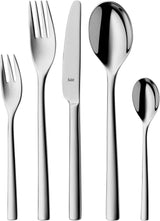 Silit Trend bestekset 6 personen, 30-delig, monoblokmessen, roestvrij staal Crominox Kitchen Naty Shop