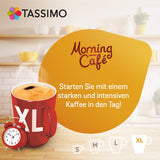Tassimo Kapseln Moring Café XL Strong & Intense, grootverpakking, 5 x 21 pads, 105 Kaffeekapseln