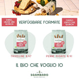 Biologische Penne Rigate Pasta N.91 - 500g met speltmeel, linzenmeel en quinoameel - Rijk aan eiwitten, bron van vezels en eiwitten