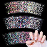 3D Nagelsticker 30 Blatt Nagelsticker Selbstklebend Blumen Blumenherzform Nageldesign Nagelsticker Nageldesign Zubehör Nagelaufkleber Für DIY Decoraties, Maniküre, Handyhüllen