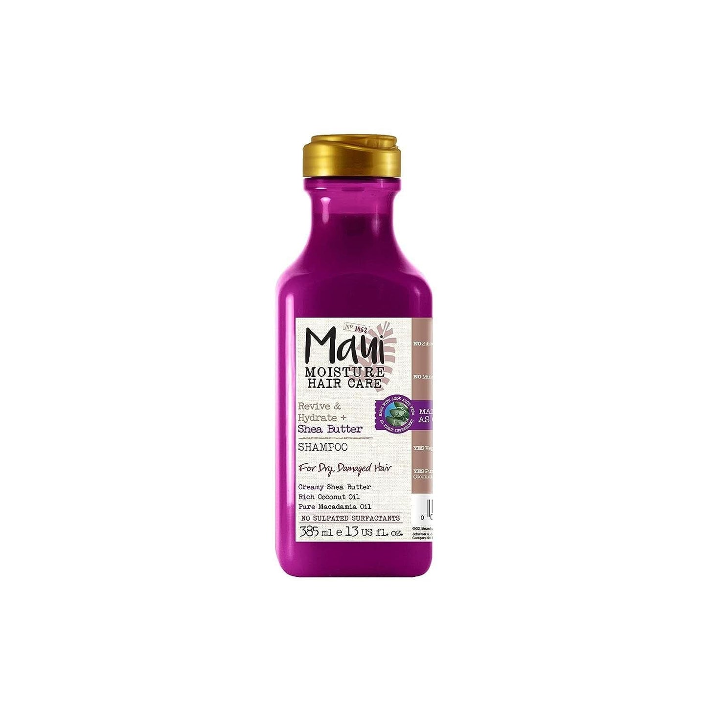 Maui Moisture Revive & Hydrate + Shea Butter, shampoo of conditioner, 385 ml douche- en badnaty Shop shampoo