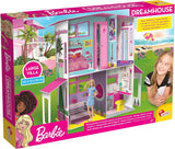 Lisciani - BARBIE poppenhuis - Barbie droomvilla op twee verdiepingen - 3D-huis om te bouwen, in te richten en te ontwerpen - Creatief knutsel- en constructiespeelgoed voor kinderen vanaf 4 jaar Poppenhuizen Naty Shop