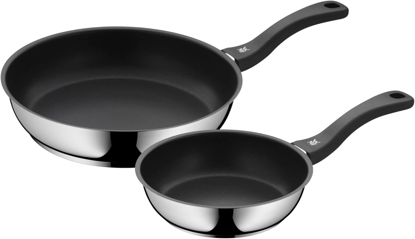 WMF Devil, inductie, Cromargan gecoat roestvrij staal, plastic handvat Potten en pannen Naty Shop 28 Cm + 2 Cm
