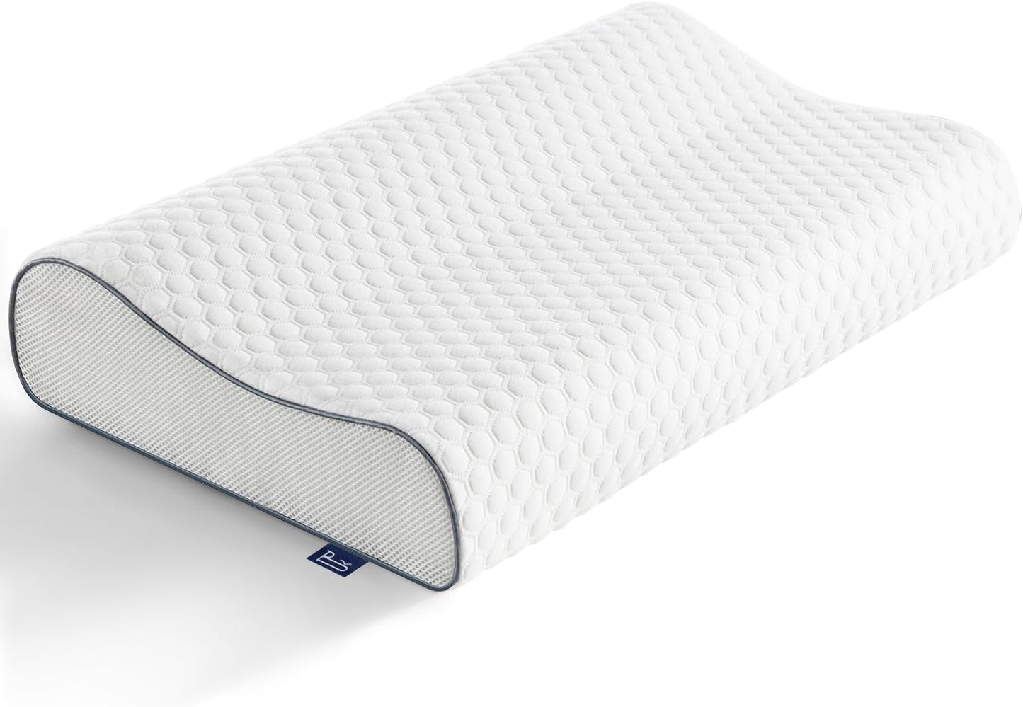 BedStory Memory Foam Kussen, in hoogte verstelbaar neksteunkussen, ergonomisch kussen, zijslaapkussen voor rug- en buikslapers (60x36x12/10cm)
