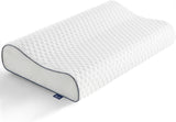 BedStory Memory Foam Kussen, in hoogte verstelbaar neksteunkussen, ergonomisch kussen, zijslaapkussen voor rug- en buikslapers (60x36x12/10cm)