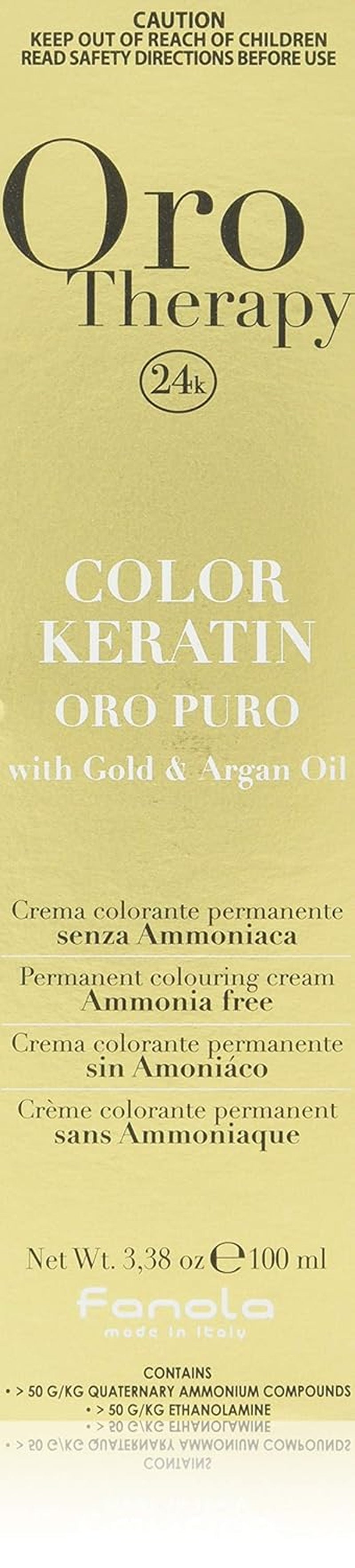 Fanola Oro Therapy Kleur Keratine 5.0 100ml