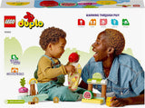 LEGO DUPLO Mijn eerste biologische markt, speelgoedwinkelset voor jongens en meisjes, educatief speelgoed voor peuters vanaf 1,5 jaar, groente- en fruitaccessoires 10983 Bouwsets Besuche den LEGO-Store