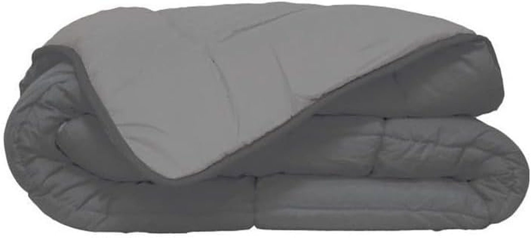 Poyet Motte Calgary Dekbedovertrek Polyester Staal/Zilver, Polyester, Staal/Zilver, 220X160X1 Cm Dekbedden en dekbedden Naty Shop 240X220X1 Cm