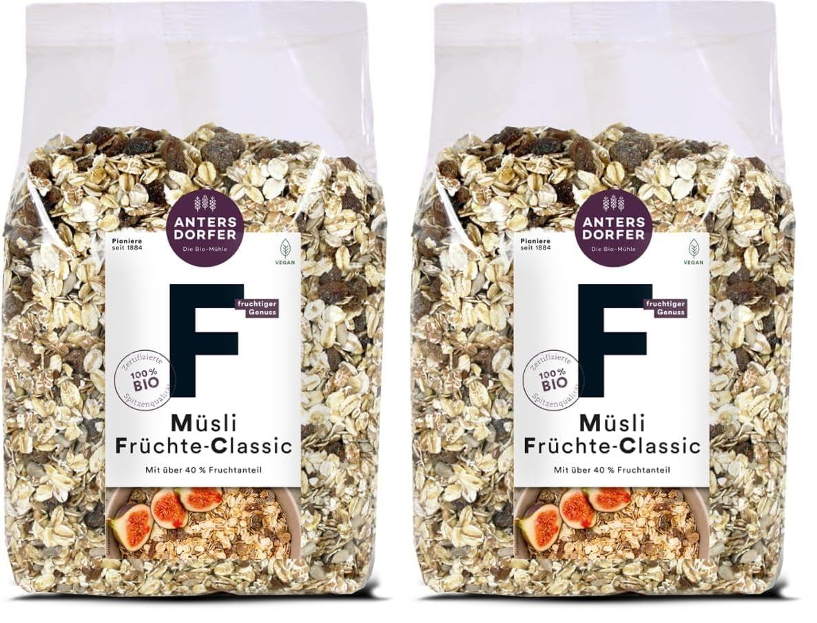 Klassieke muesli met fruit, 1 kg