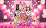 Barbie Rainbow Loops ontbijtgranen, kleurrijke ringen van tarwe, haver en maïs met fruitsmaak voor het perfecte ontbijt, 1 pakje (1 x 350 g)