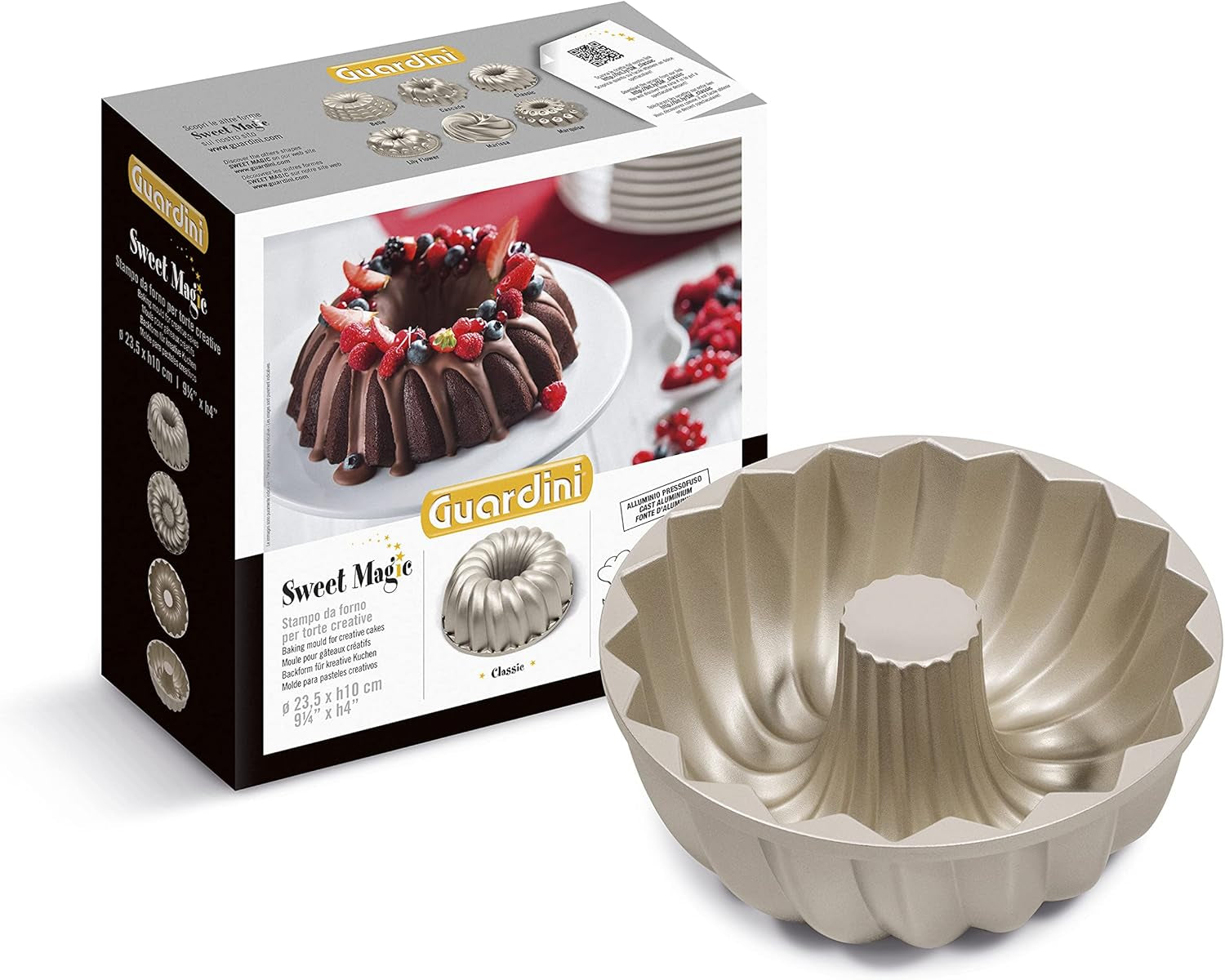 Sweet Magic Backform, Stahl Vormen en bakplaten Naty Shop Klassisch