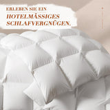 Donzen dekbed 135X200 Alle seizoenen 100% katoen 4-seizoenen dekbed 135X200 met ganzendons en veren Hoog pluizig 3D-schottendoos Medium warmte Quilts en quilts Naty Shop