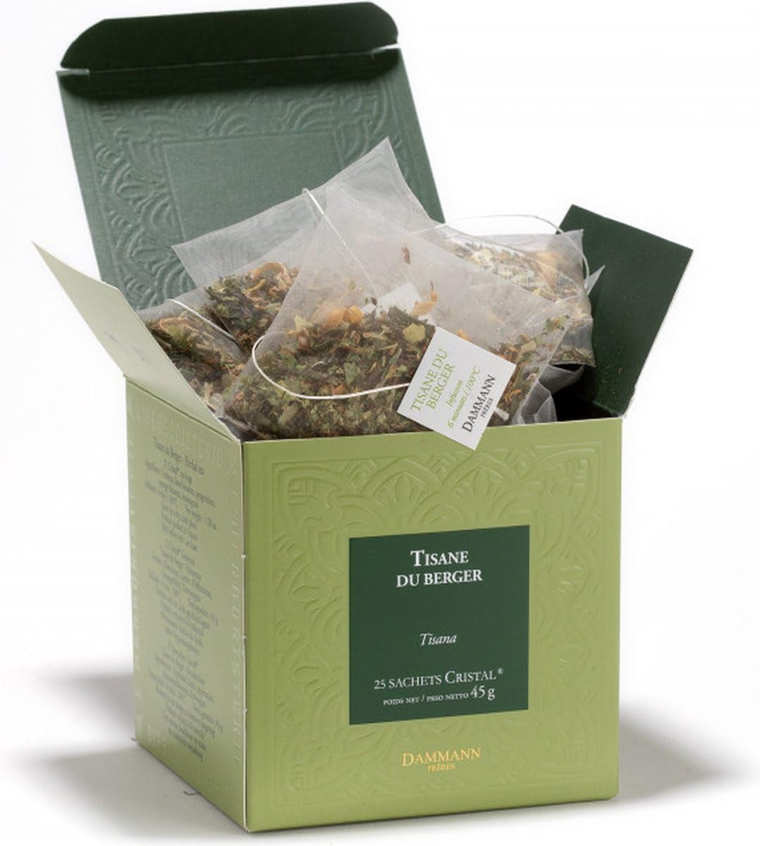 Kruidenthee Dammann Tisane Du Berger 25 zakjes Kristal