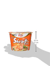 Nong Shim Instantnoedels met Garnalen, Grote Kom - Koreaanse Ramensoep - Snelle bereiding - 115 g (1 pak)