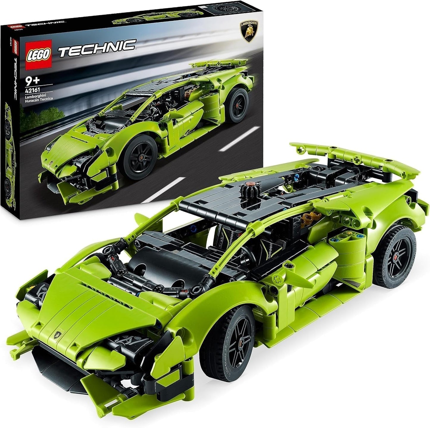 LEGO 42161 Technic Lamborghini Huracán Tecnica Speelgoedautomodelbouwset Racewagenbouwset voor kinderen Jongens Meisjes Motorsport Fans Collectie Cadeaubouwsets Bekijk de LEGO-Store