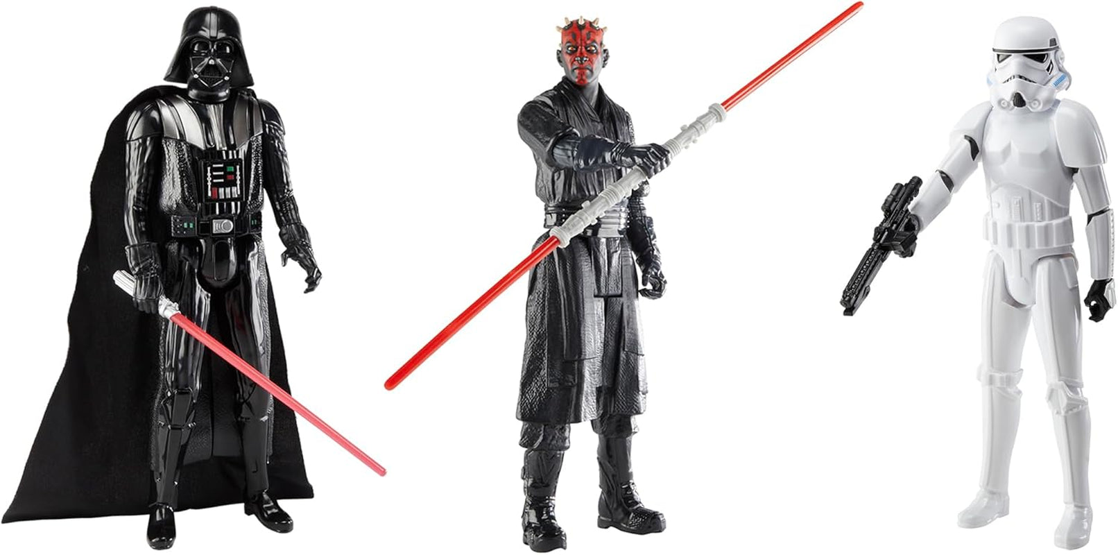 Star Wars Encounter with the Dark Side-figurenset (schaal van 30 cm) Actiefiguren van 3 stuks Naty Shop Standaardtitel