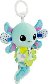 LAMAZE Alise Axolotl - Clip & Go kinderwagenspeelgoed - Zintuiglijk babyspeelgoed - Speelgoed voor vroeg leren van 0-6 maanden - Vakkundig ontworpen voor pasgeborenen - Kraamcadeaus Bebe Naty Shop Speelgoed Standaardtitel