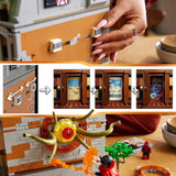 LEGO Marvel Sanctum Sanctorum Modulaire bouwset van 3 verdiepingen met minifiguren van Doctor Strange en Iron Man Avengers: Endgame Toy House Fan Collectible Great Room Decor 76218 Bouwsets Bekijk de LEGO-Store