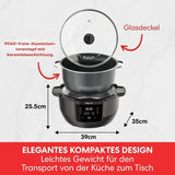 Instant Pot Superior Slowcooker, 7,1L Multicooker, 4 kookfuncties, 800W Slowcooker Naty Shop