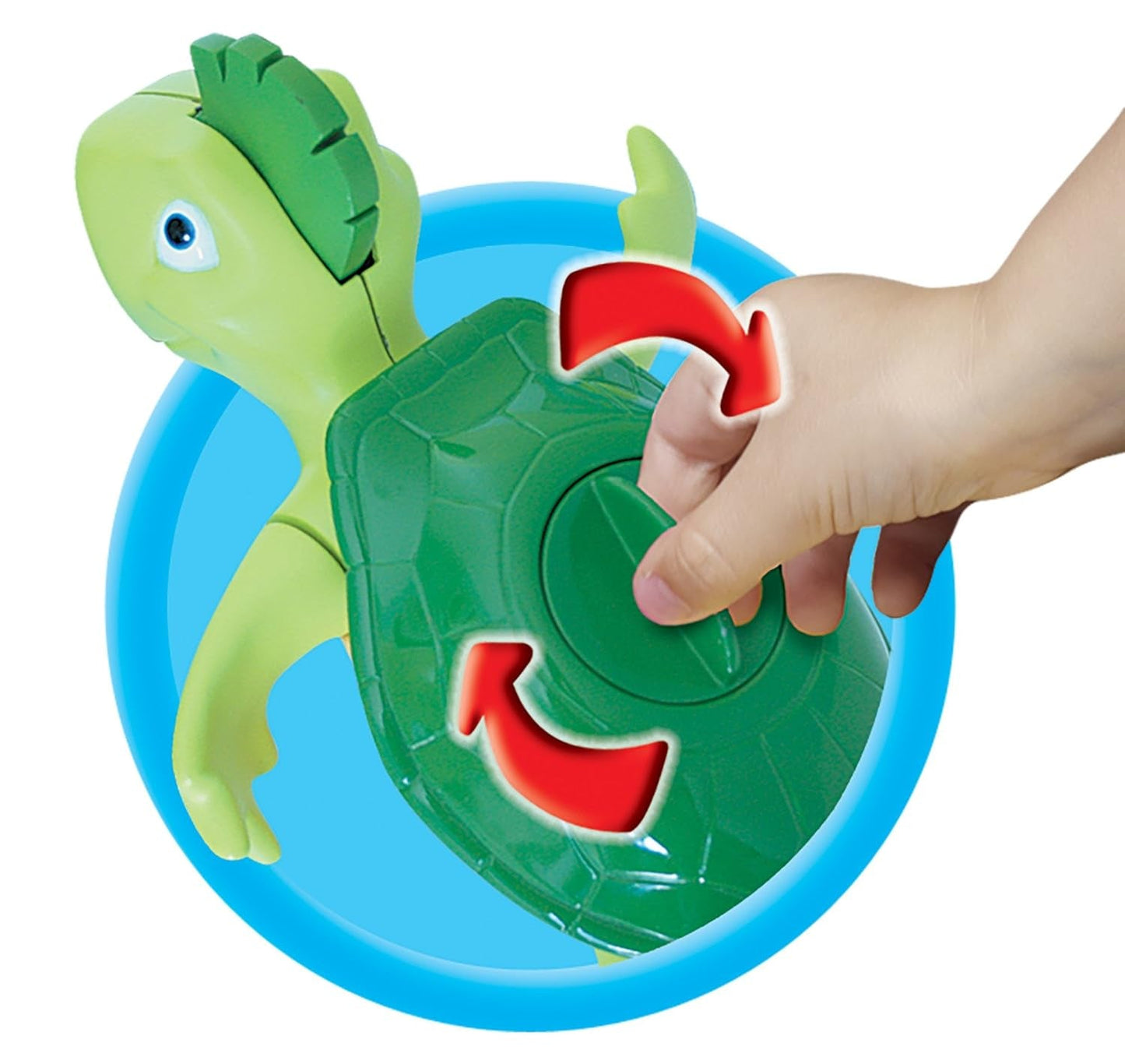 TOMY Kinderwaterspeelgoed "Plantschi de zingende schildpad" meerkleurig, hoogwaardig speelgoed voor kinderen met muziek, combineert badspeelgoed en muzikaal speelgoed, vanaf 12 maanden! Badspeeltje voor waterspelen Jucarii Bebe Naty Shop