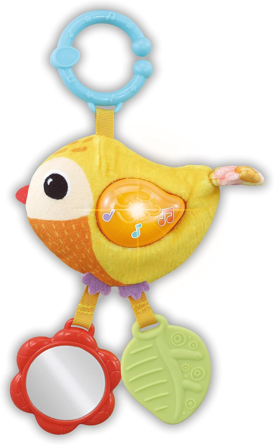 VTech Baby - Baby Dierenvriendjes Cadeauset - Speelgoedset met stoffen boek, Zingende Vogel en Zebra Rammelaar - Voor 0-24 maanden Babyspeelgoed Naty Shop