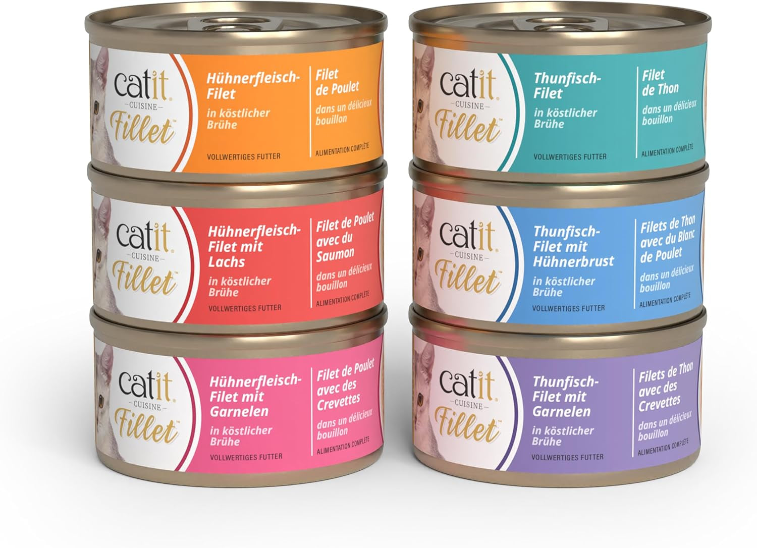 Catit Cuisine - Tonijnfilet met Kipfilet in Köstlicher Brühe, 75g