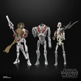 Star Wars Black Series Magna Raider, Super Battle Droid, Jedi Battle Droid: Survivor Actiefiguren 3-pack, Schaal 15 cm Actiefiguren Naty Shop