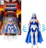 Masters of the Universe Origins Action Figure Frosta uit de cartooncollectie, ongeveer 14 cm groot, uit de tv-serie uit de jaren 80, de prinses van de macht met ijskracht, gedetailleerd ontwerp en cape, JBM87 Actiefiguren Naty Shop Standaard titel