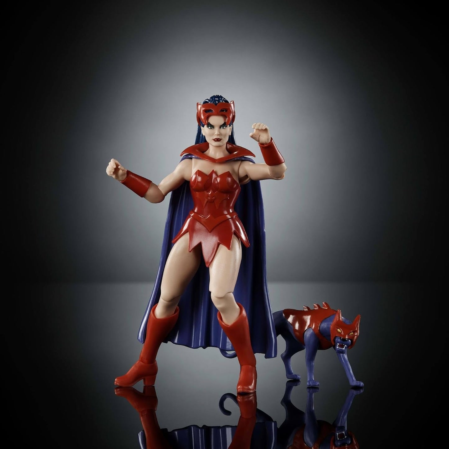 Masters of the Universe Origins actiefiguur Catra uit de cartooncollectie, ca. 14 cm hoge tv-serie uit de jaren 80 Heroine Princess of Power Gedetailleerd ontwerp en kattenaccessoire JBM84 Actiefiguren Naty Shop