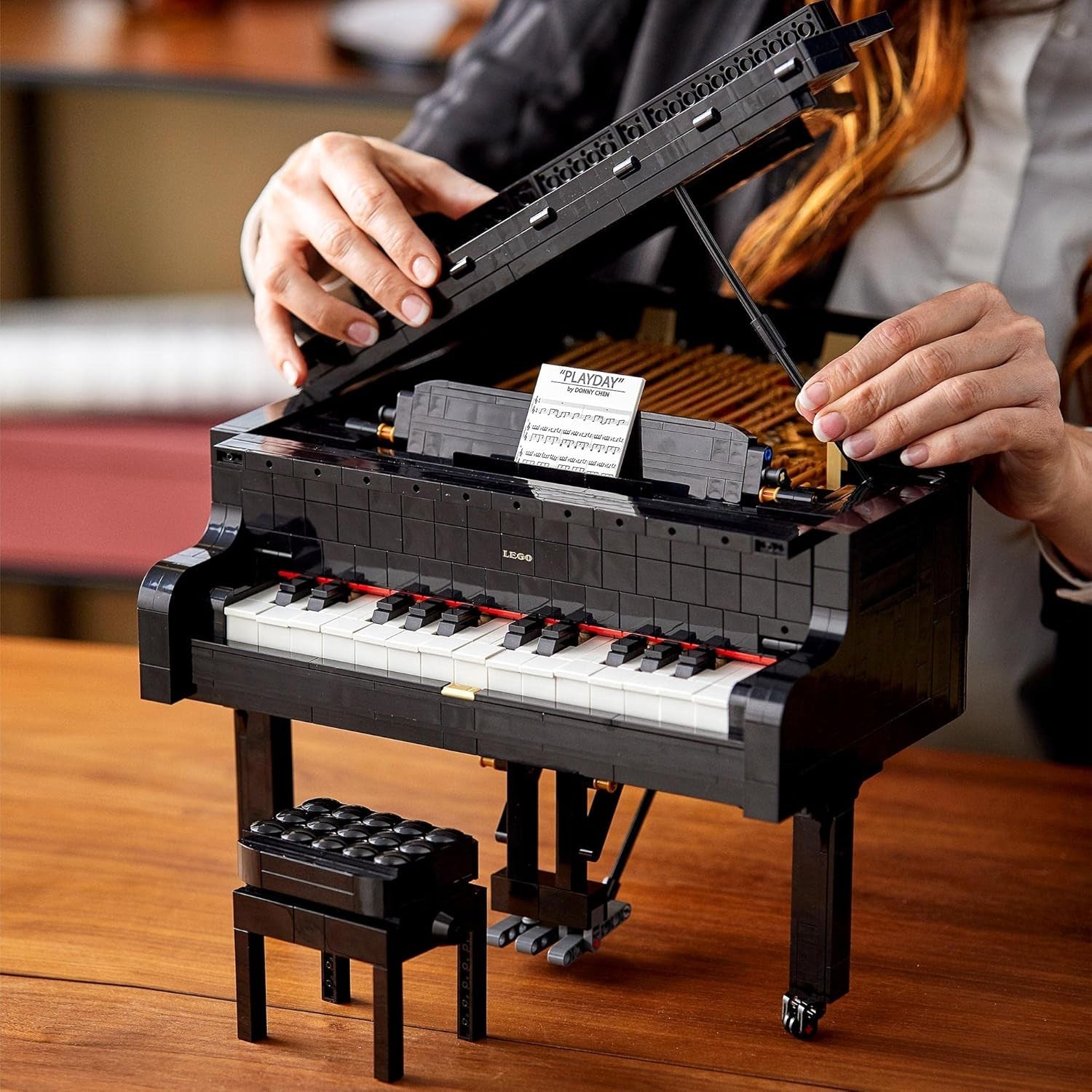 LEGO Ideas concertvleugel (21323); Bouwset; Je eigen concertpiano; Geweldig modelbouwproject voor de getalenteerde pianist, muzikant, muziekliefhebber of hobbyist (3.662 stuks) Bouwsets Besuche den LEGO-Store