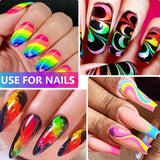 Neon Fosfor Pigment Pulver Für Nägel Lidschatten - 12 Kleuren Neon Nagel Glitzer Augenpulver Maniküre Halloween Neon Make-Up Decoratie Nail Art Staub Pigment