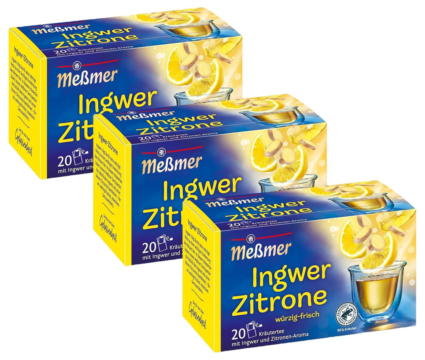 Messmerbessen | 20 theezakjes | Veganistisch | Glutenvrij | Lactosevrij (pak van 4)