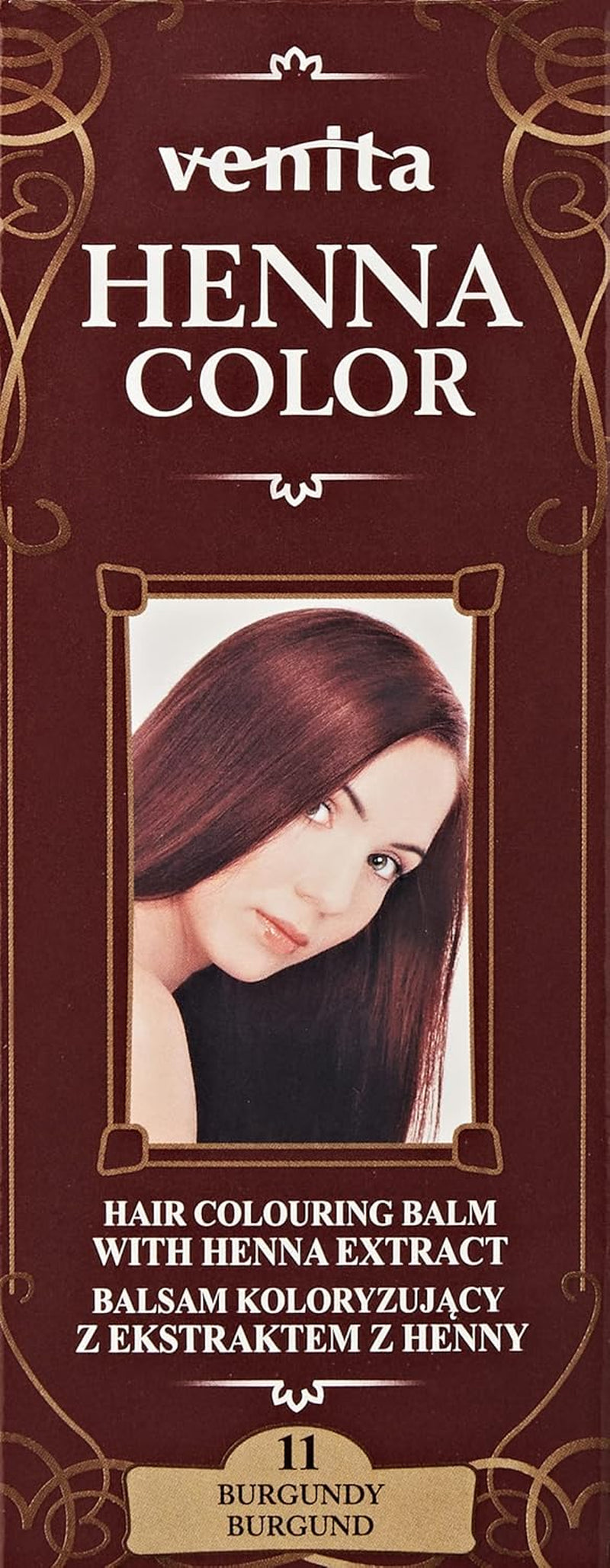 Henna Color 111 Natuurlijke conditioner voor blond haar Haarkleur Natuurlijke haarkleuring Henna Eco Haarverf Naty Shop Burgundy kleuren 75 Ml (1 pakje)