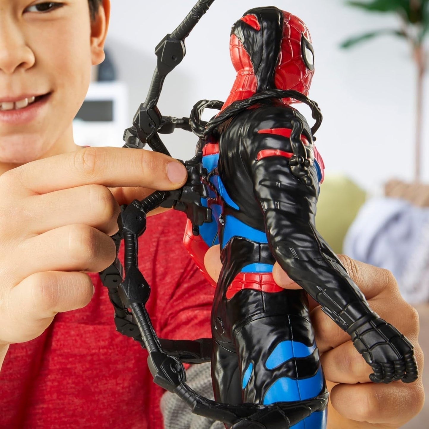 Marvel Spider-Man Venomversus Spider-Man Color Changer-actiefiguur met accessoire Actiefiguren Naty Shop