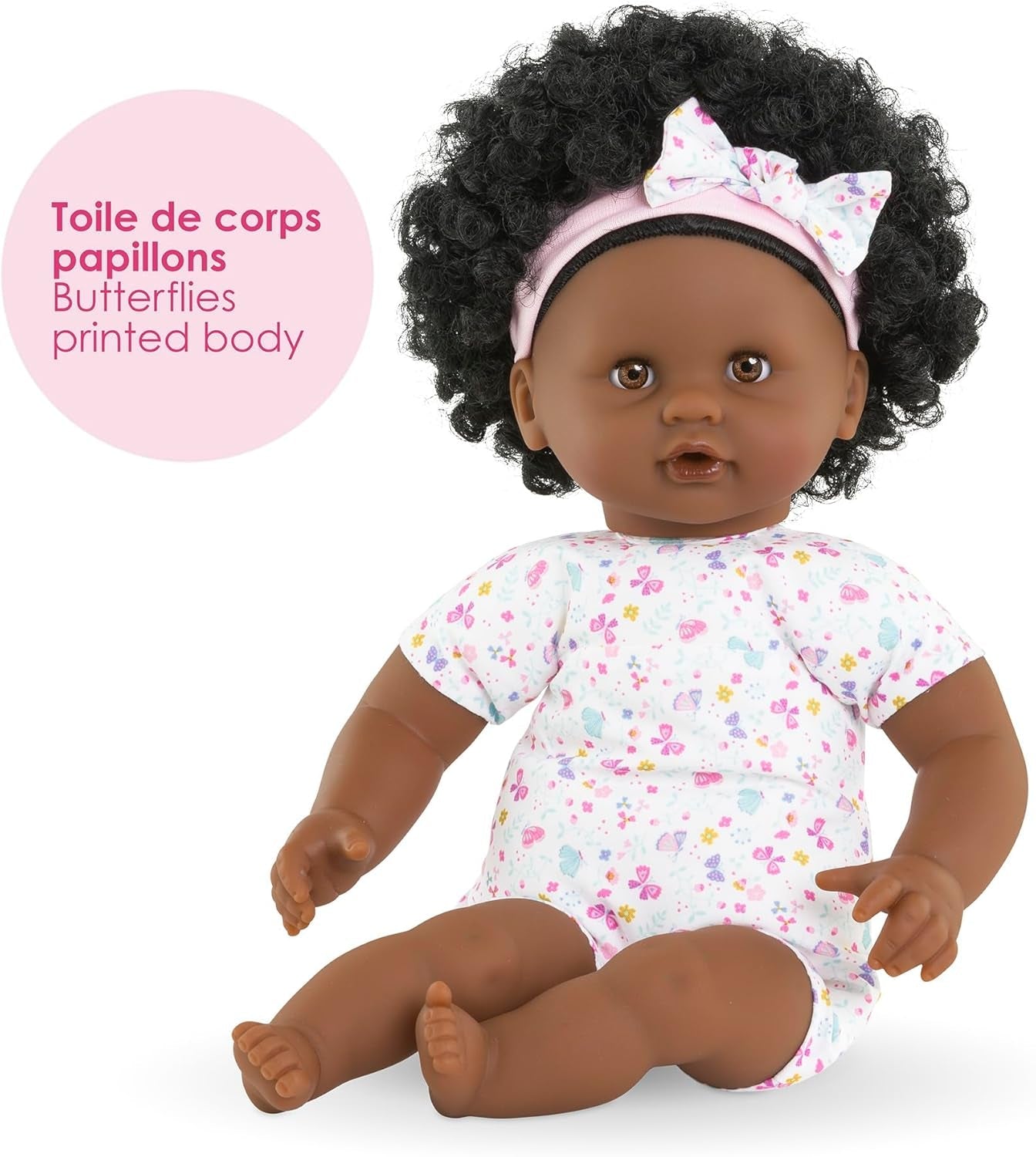 Corolle - Mijn eerste babypop, Baby Calin Caroline, 30 cm, vanaf 18 maanden, 9000100820
