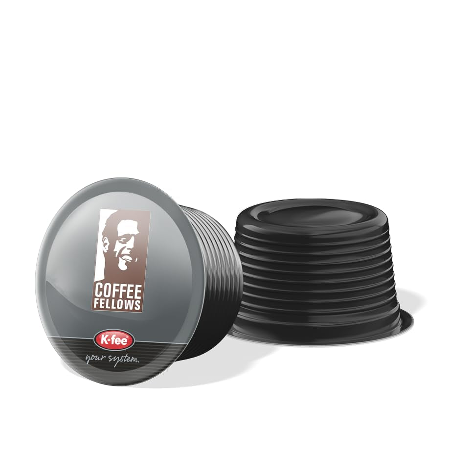 Coffee Fellows Blend Espresso Capsules, compatibel met K-fee, EXPRESSI & Tchibo Cafissimo*, schokoladig-fruchtige Aroman, 120 Kaffeekapseln