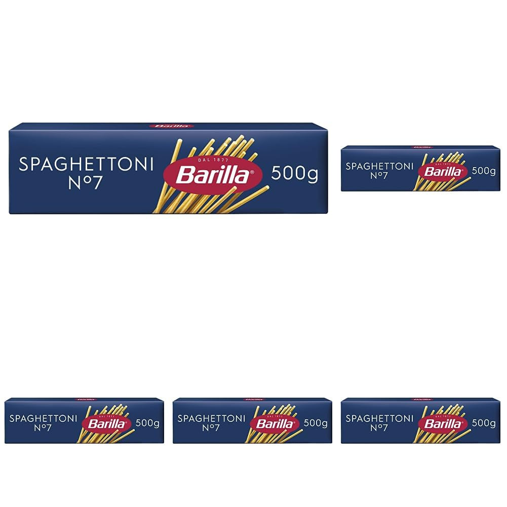 Barilla Classic Spaghetti nr. 7 durumtarwepasta, altijd beetgaar (1 x 500 g)